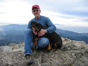 Bill and Annie on Mt. Tamalpais